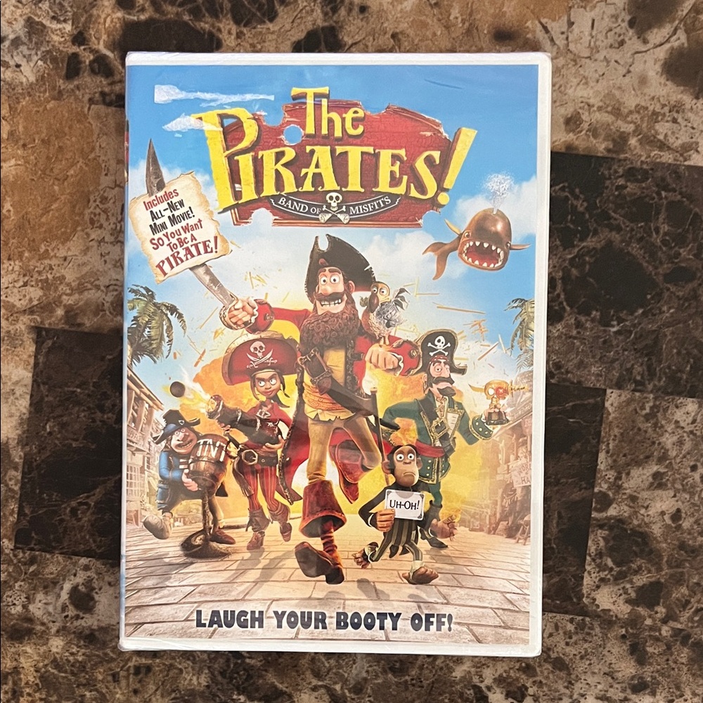 The Pirates! Band of Misfits DVD